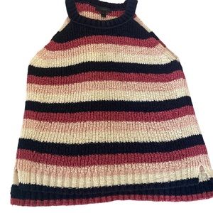 J. Crew Knit Striped Tank Top size medium
